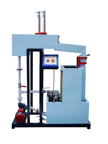 Discharge Over Notches With Data Logging Facility