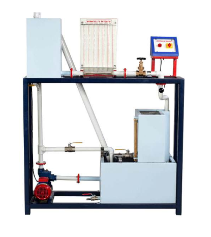 Bernoulli’s Theorem Apparatus With Data Logging Facility