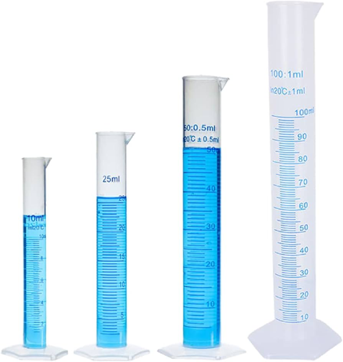 Measuring Cylinders, Plastic