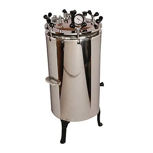 Double Walled Vertical Autoclave
