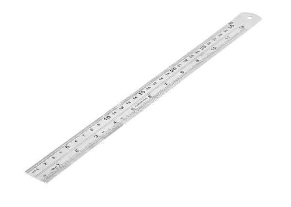 Metric Metal Ruler